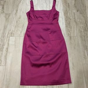 ❤️Donating 6/1~Sz 6 Burgundy Sangria bodycon❤️